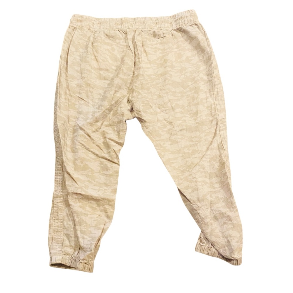 Athleta Cabo Tide Linen Jogger-Neutral Camo-Size 22 - Picture 4 of 10